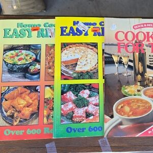 Home Cooking Easy Recipes Cookbook Set